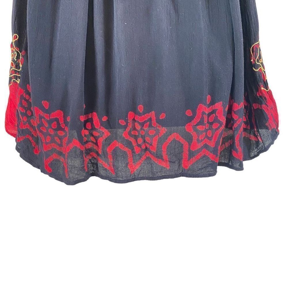 Embroidered Boho Tunic Tank-top - Picture 5 of 8